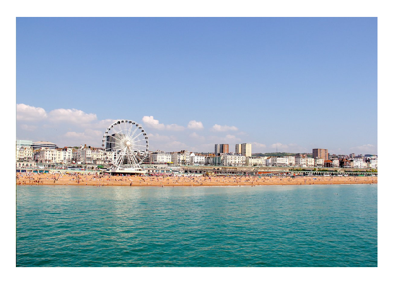Beautiful Birling Gap Seven Sisters Hills and Brighton Beach